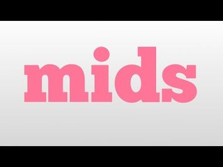 mids meaning and pronunciation
