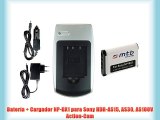 Bater?a   Cargador NP-BX1 para Sony HDR-AS15 AS30 AS100V Action-Cam