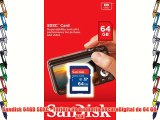 Sandisk 64GB SDXC - Tarjeta de memoria SecureDigital de 64 GB azul