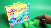 Play Doh Hungry Hungry Hippos Eats Playdoh Fish Hasbro Toys Review Hipopótamo Juguete Pla