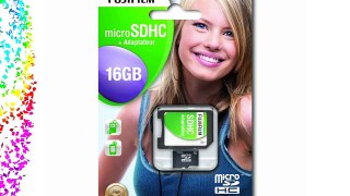 Fujifilm - Tarjeta de memoria (MicroSD 16 GB) y adaptador