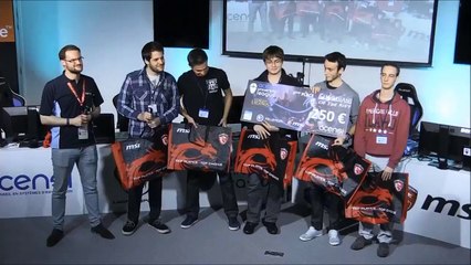 Remise des prix - League of Legends - AUL 2015