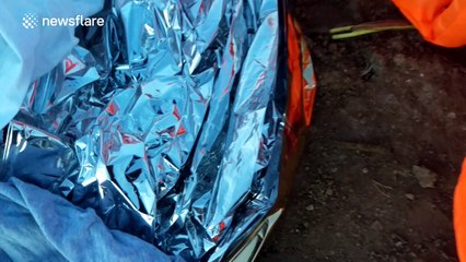 Mountains of abandoned life jackets pile up in Lesbos, Greece