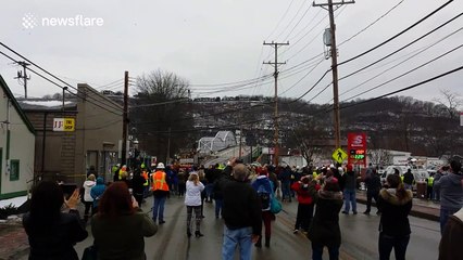 107-year-old bridge in the US demolished in dramatic implosion