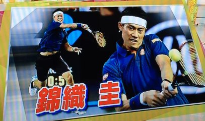 【錦織圭 全豪OP準々決勝 】錦織圭 vs ジョコビッチ Australian Open Kei Nishikori vs N. Djokovic
