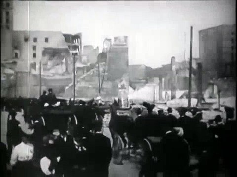 Natural Disaster // San Francisco Earthquake Scenes (1906) Disastrous Earthquakes