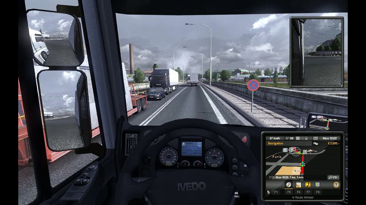 My first look in Euro Truck Simulator 2