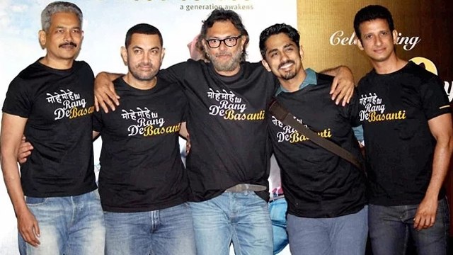 Aamir Khan Celebrates 10 Year Of Rang De Basanti