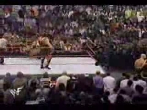 Kane & Undertaker vs Austin & HHH (Part 1/4)
