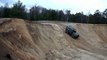 Customn Built Tube Frame Off-Roader climbing over rocks in Rubicon USA 2007