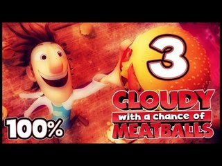 Cloudy With A Chance Of Meatballs Walkthrough Part 3 -- 100% (PS3, X360, Wii) ACT 1 - 3