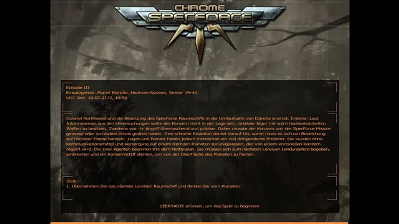 Let's Play Chrome Specforce (HD&Uncut) #6-Mission 2-1