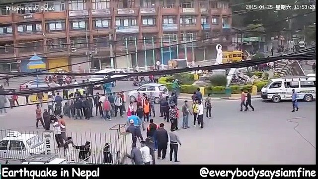 Nepal Earthquake Live CCTV footage from 10 spots Disastrous Earthquakes