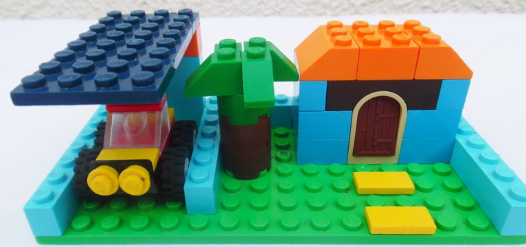 How to build lego house with garage, lego city,lego shop,lego toys,lego moc