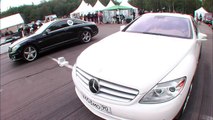 Mercedes CL63 AMG vs Mercedes CL600 Evotech