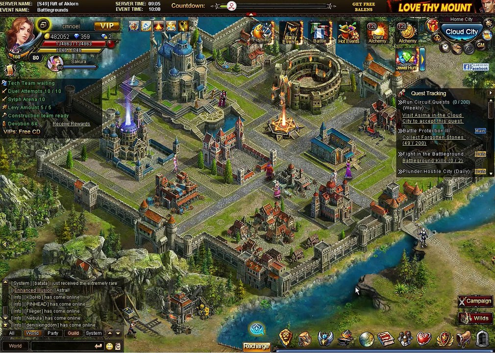 Wartune Academy Blessings