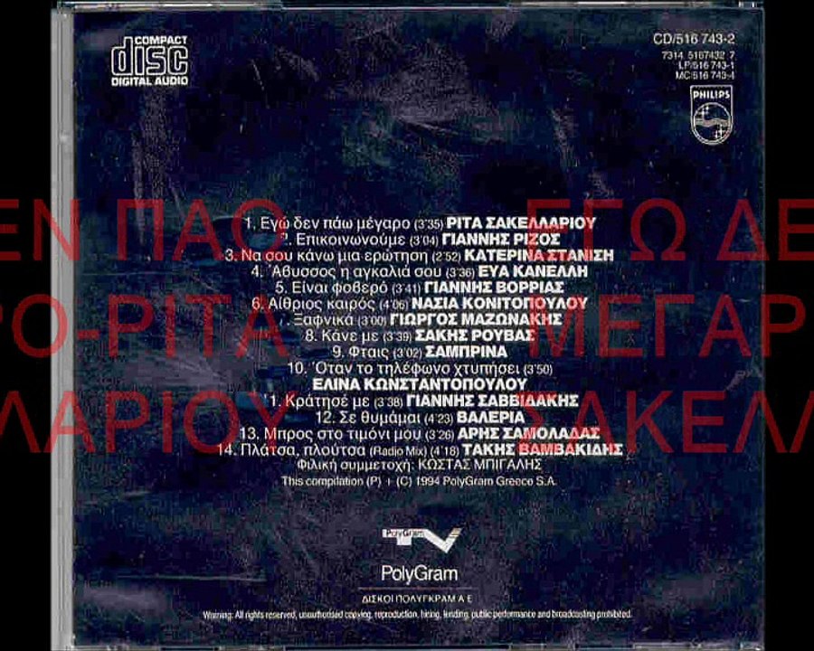 ΧΡΥΣΕΣ ΕΠΙΤΥΧΙΕΣ 1994