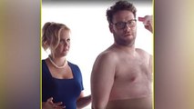 SuperBowl Ad: Amy Schumer, Seth Rogen STRIP In Reverse | Bud Light