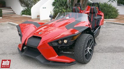Polaris Slingshot (2016) [ESSAI VIDEO] : Lance-pierre qui roule