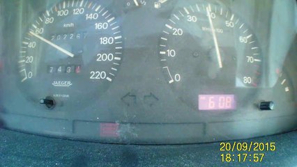 Peugeot 106 GTI a galgar o conta KM de forma alucinante!