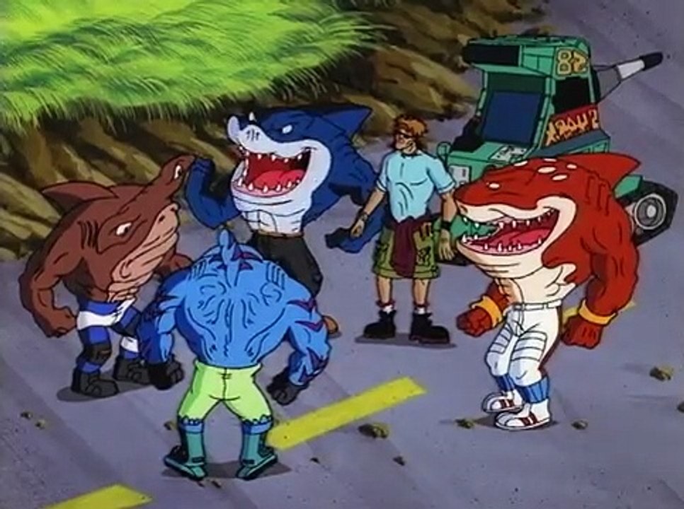 Street Sharks Ep 35 Sand Sharks