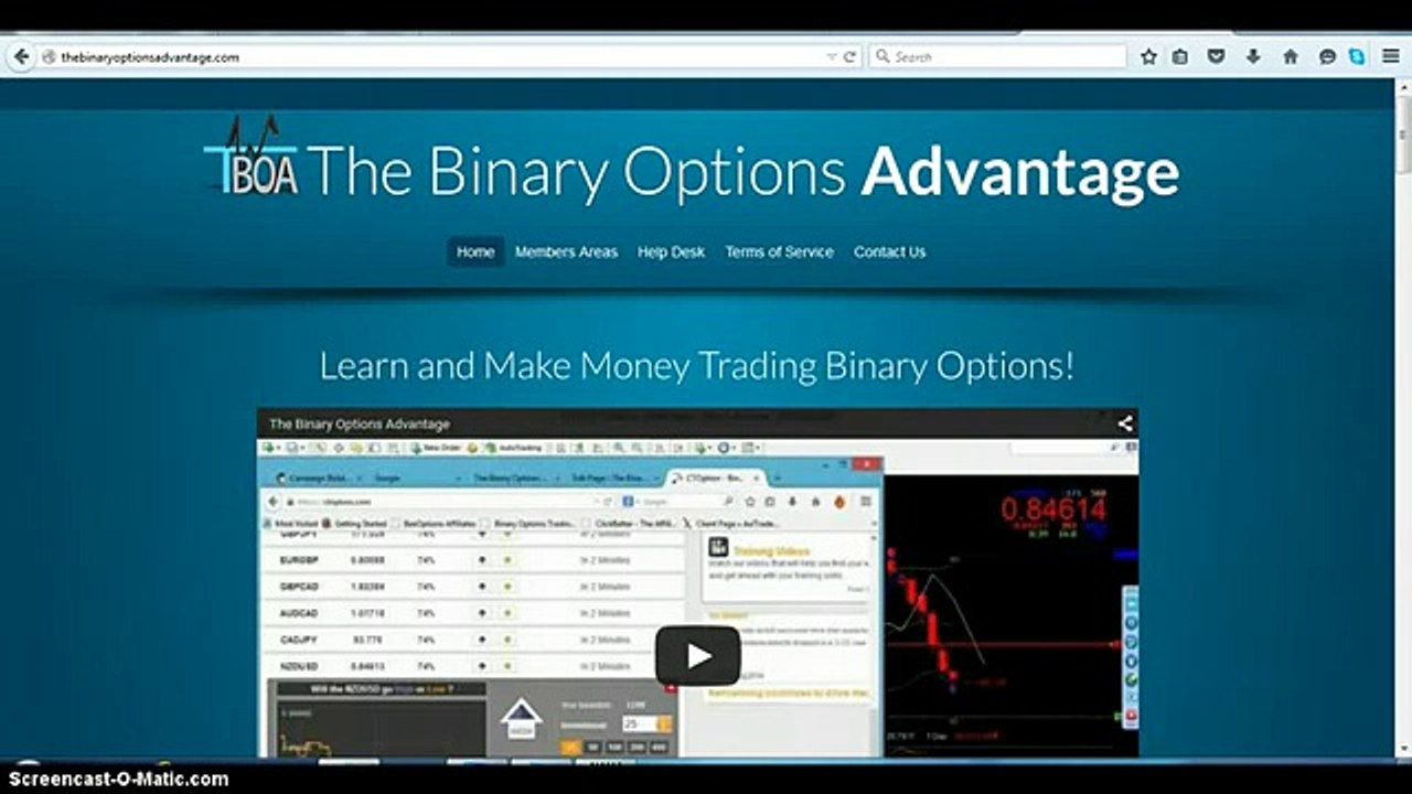 Binary Options Trading For Beginners- The Binary Options Advantage Review