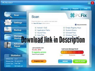 Download PC Fix Cleaner