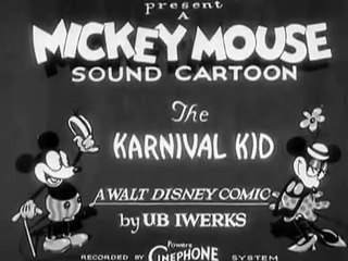 El Ratón Mickey en ''Mickey en la Feria'' (1929)