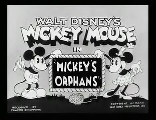 Mickey Mouse - Mickey's Orphans - 1931