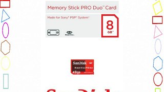 SanDisk SDMSG-008G-B46 Tarjeta de memoria Memory Stick Pro Duo de 8 GB rojo