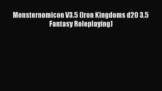 iron kingdoms d20 pdf download