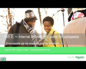 COP-1 : Thème 2 "construire une encyclopédie d'entreprise en utilisant le RSE" par B. Le Moing