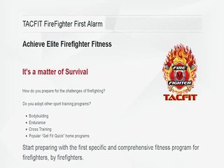 Tacfit Firefighter First Alarm