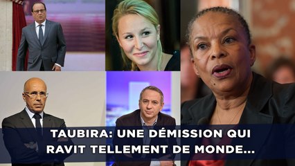 Video herunterladen: Démission de Taubira: Un acte qui ravit tellement de monde...