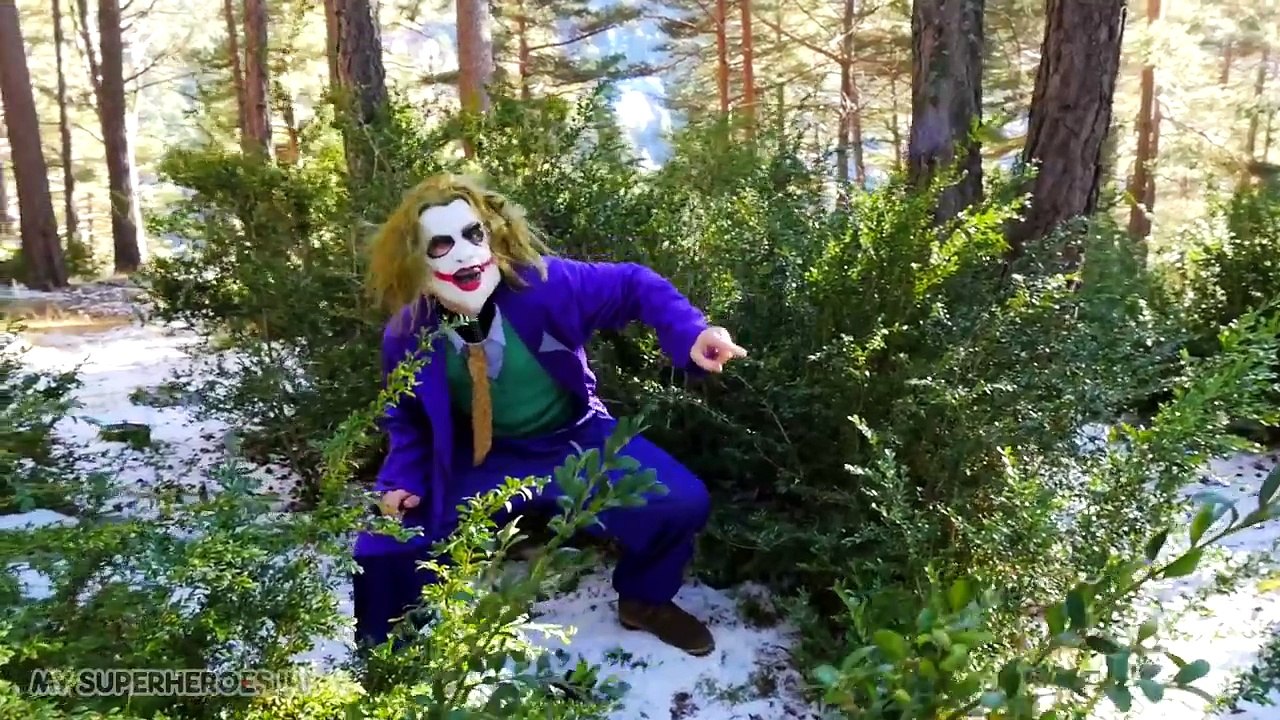Spiderman vs Zombie vs Joker vs Frozen Elsa Kidnapped - Disney Superhero Movie in Real Life