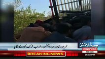 Imran Khan In Action What Imran Did With A Truck Driver Because Of Whom Traffic Was Stopped