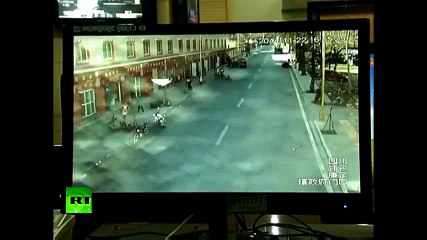 China shaking: CCTV cams catch earthquake moment  Historical Earthquakes