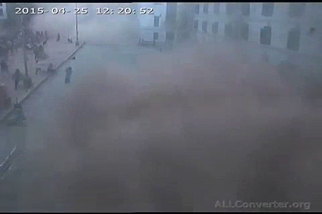 NEPAL EARTHQUAKE BASANTAPUR 2015 NEW( SHOCKING CCTV FOOTAGE)  Historical Earthquakes