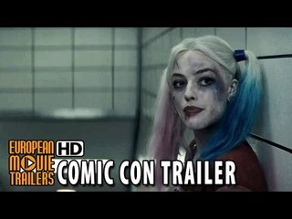 SUICIDE SQUAD Comic Con Trailer German | Deutsch (2016) - Jared Leto, Margot Robbie HD