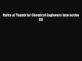 [PDF Download] Rules of Thumb for Chemical Engineers Interactive CD [PDF] Online