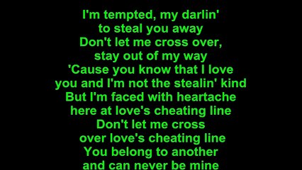 Dolly Parton – Don't Let Me Cross Over Lyrics