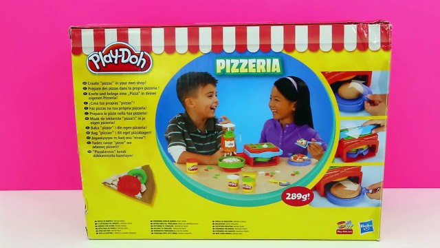 Play Doh Twirl N Top Pizza Shop Pizzeria Pizza Maker playset by Unboxingsurpriseegg