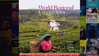 Download PDF  Essentials of World Regional Geography FULL FREE