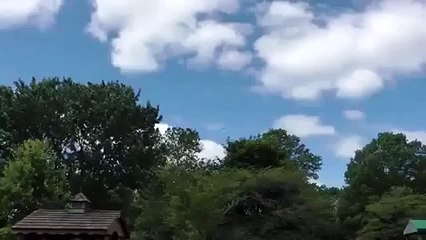 Aereo dimentica di spegnere le scie chimiche