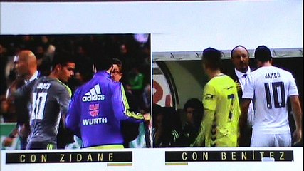 لاعب ريال مدريد خميس شاهد فرق تعمل معه ببن مدرب زيدان وا رفا بينتيز