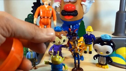 Download Video: surprise eggs oeufs avec des jouets octonauts sam le pompier etc 6 Surprise eggs Fireman Sam Octonauts CBeebies Чебурашка яйцо Huevo Sorpresa FRENCH TOYS