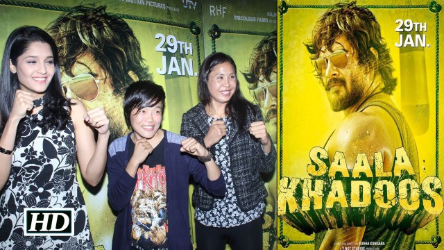 Saala Khadoos Special Screening For Boxing Stars