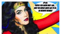 NYX Face Awards Round 2 1970 s Pop Art WONDER WOMAN