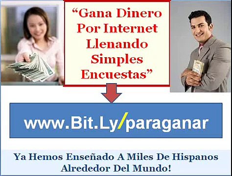 Como ganar dinero por internet - Encuestas remuneradas en español - Ingresos en internet