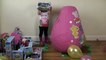 Peppa Pig HUGE Giant Eggs Surprise New Peppa Pig Episodes In English Toys Unboxing + Kinder Surprise